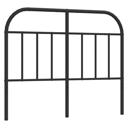 udskiftningsgavl 120 cm metal sort