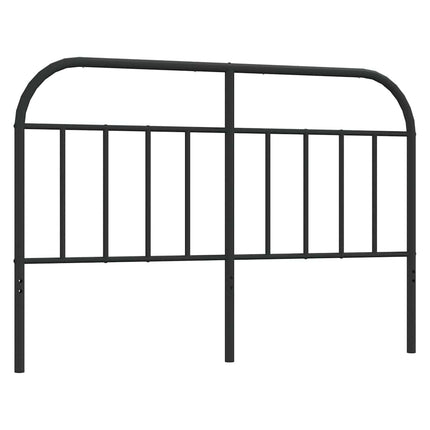 udskiftningsgavl 150 cm metal sort