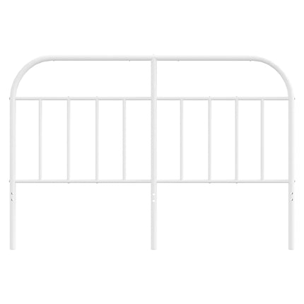 udskiftningsgavl 150 cm metal hvid
