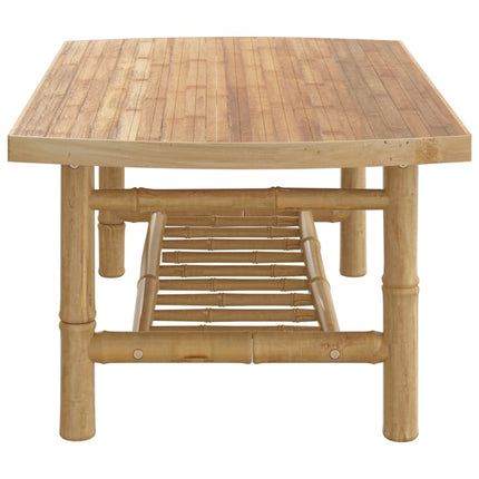 havebord 90x55x37 cm bambus