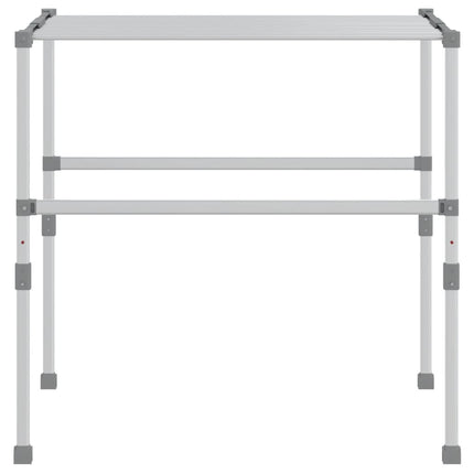 tørrestativ 83x(50-55)x(40-85) cm aluminium