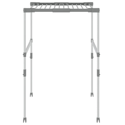 tørrestativ 83x(50-55)x(40-85) cm aluminium