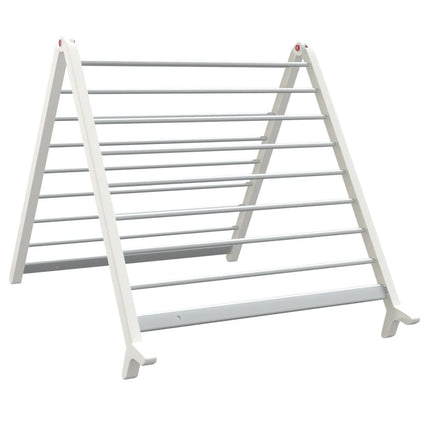 tørrestativ til badekar 53-90 cm udvideligt aluminium
