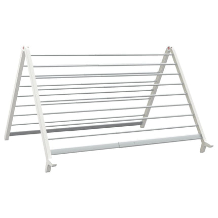 tørrestativ til badekar 53-90 cm udvideligt aluminium