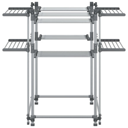 tørrestativ 107x107x120 cm aluminium