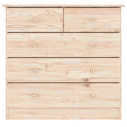 kommode ALTA 77x35x73 cm massivt fyrretræ