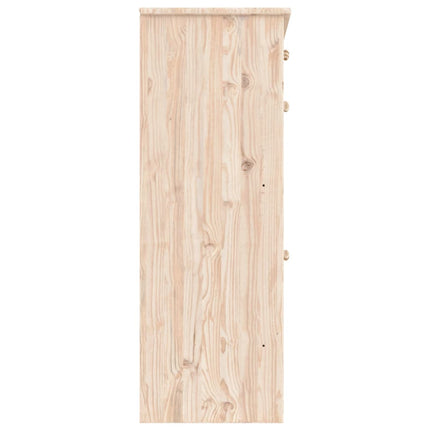 skoskab ALTA 77x35x96 cm massivt fyrretræ