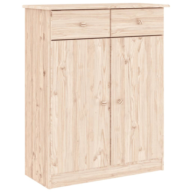 sengebord ALTA 77x35x96 cm massivt fyrretræ