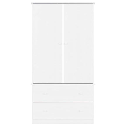 klædeskab ALTA 90x55x170 cm massivt fyrretræ