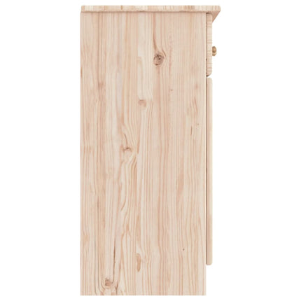 skænk ALTA 112x35x73 cm massivt fyrretræ