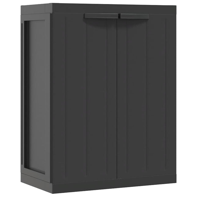 haveskab 65x37x85 cm PP sort