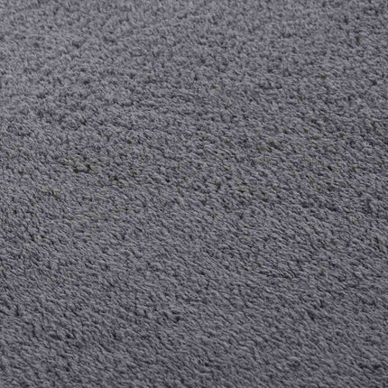 Shaggy tæppe antracit 240x340 cm polyester