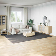 Shaggy tæppe antracit 240x340 cm polyester