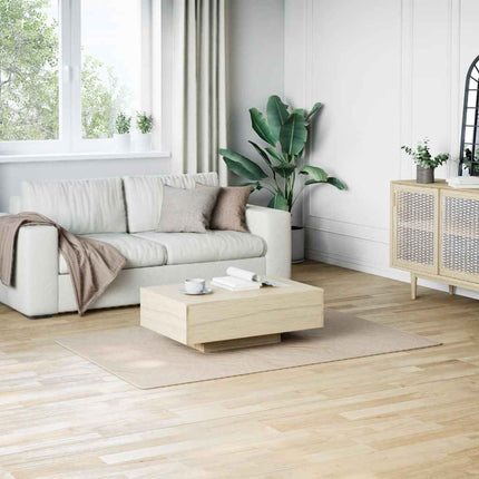 Shaggy tæppe beige 120x183 cm polyester