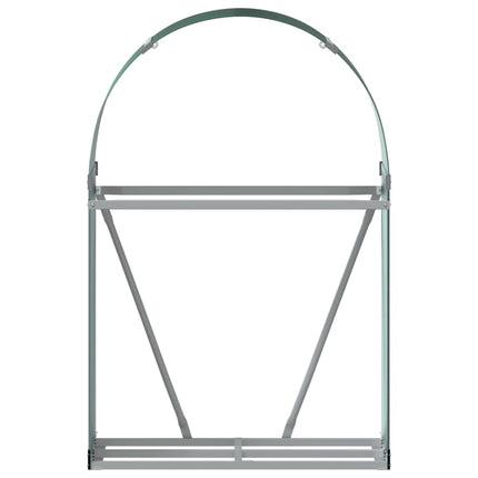 brændestativ 80x45x120 cm galvaniseret stål grøn