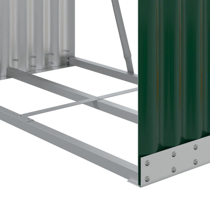 brændestativ 80x45x120 cm galvaniseret stål grøn