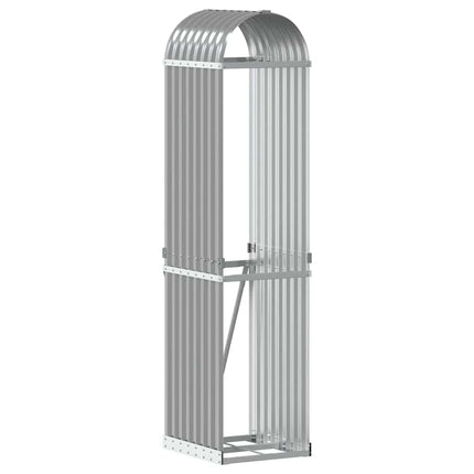brændestativ 40x45x170 cm galvaniseret stål lysegrå