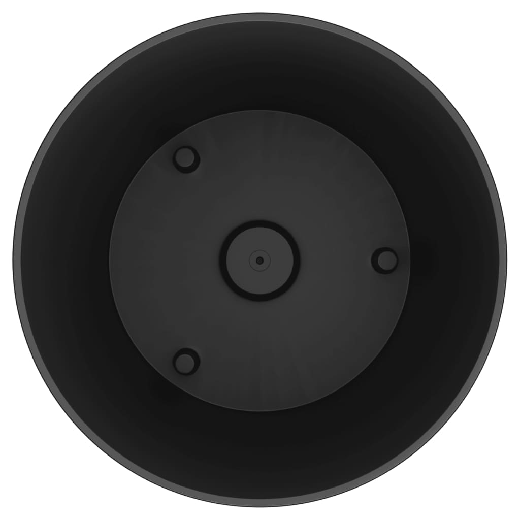 plantekrukke 15/15,3 l udtagelig indsats PP rattanlook antracit