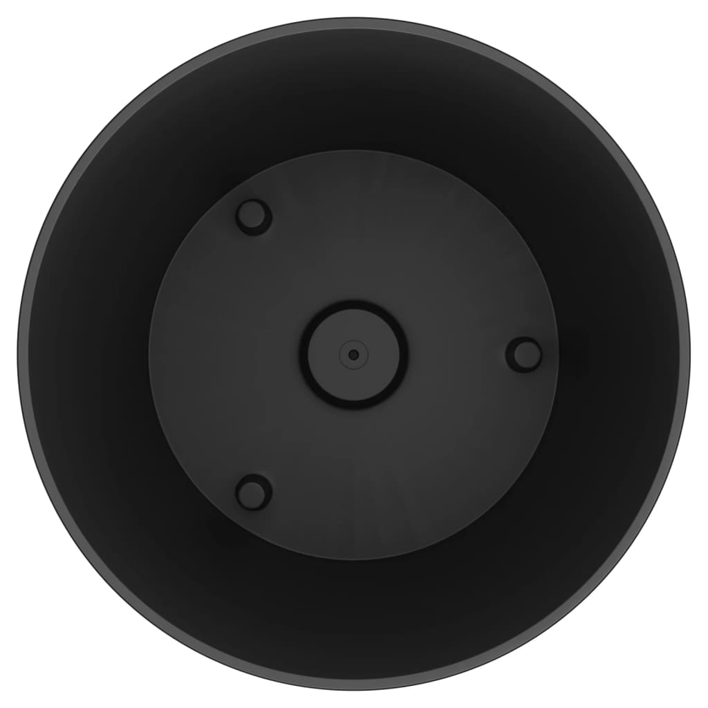 plantekrukke 15/15,3 l udtagelig indsats PP rattanlook hvid