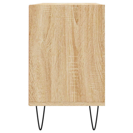tv-bord 103,5x30x50 cm konstrueret træ sonoma-eg