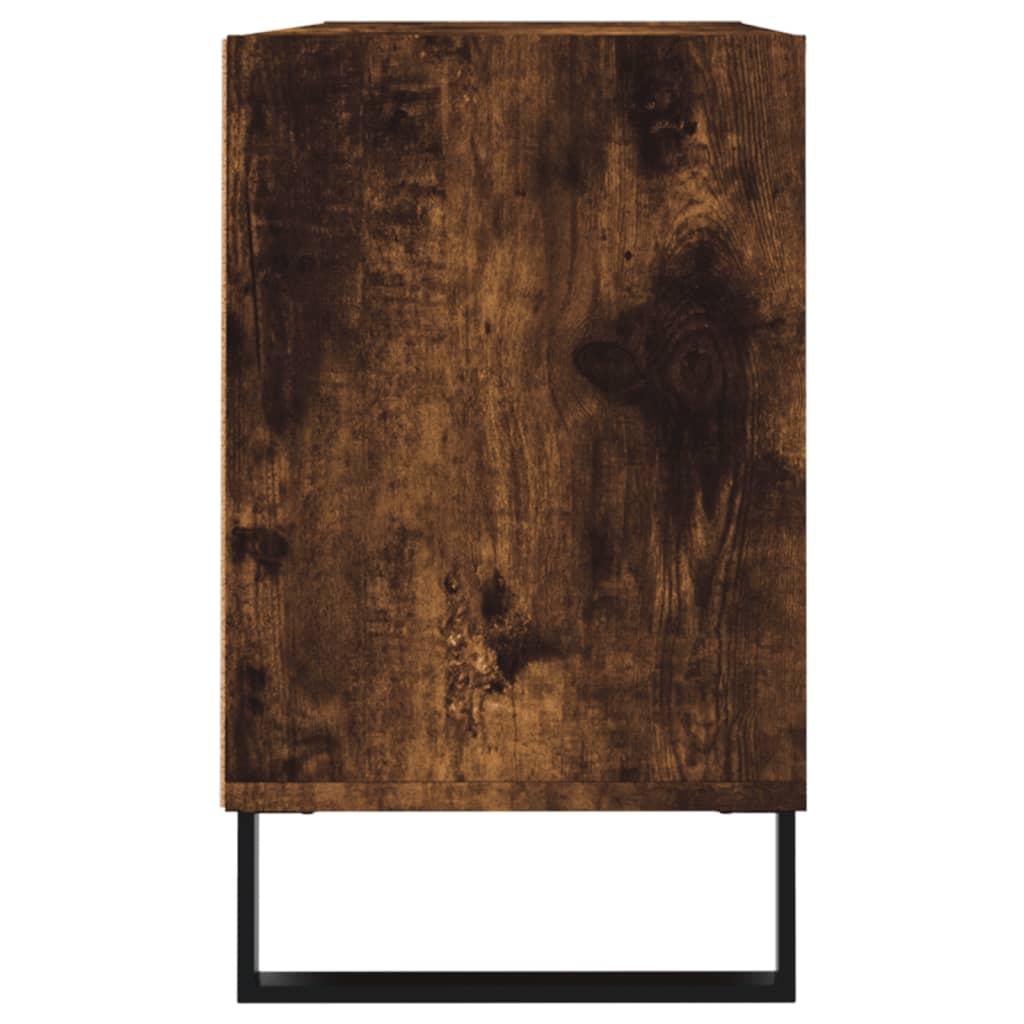 tv-bord 103,5x30x50 cm konstrueret træ røget egetræsfarve