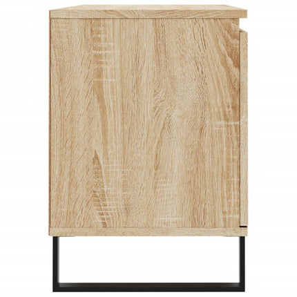 tv-bord 104x35x50 cm konstrueret træ sonoma-eg