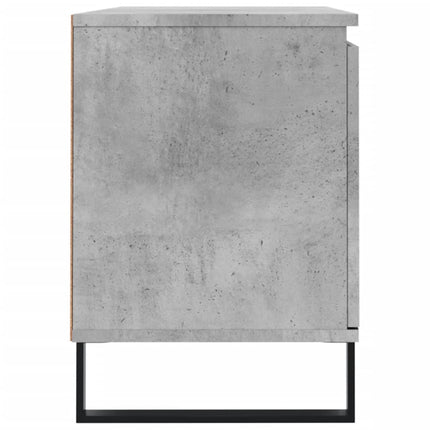 tv-bord 104x35x50 cm konstrueret træ betongrå