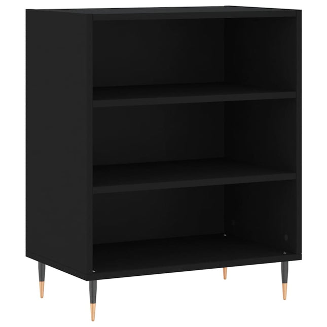 skænk 57x35x70 cm konstrueret træ sort