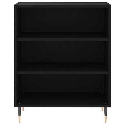 skænk 57x35x70 cm konstrueret træ sort