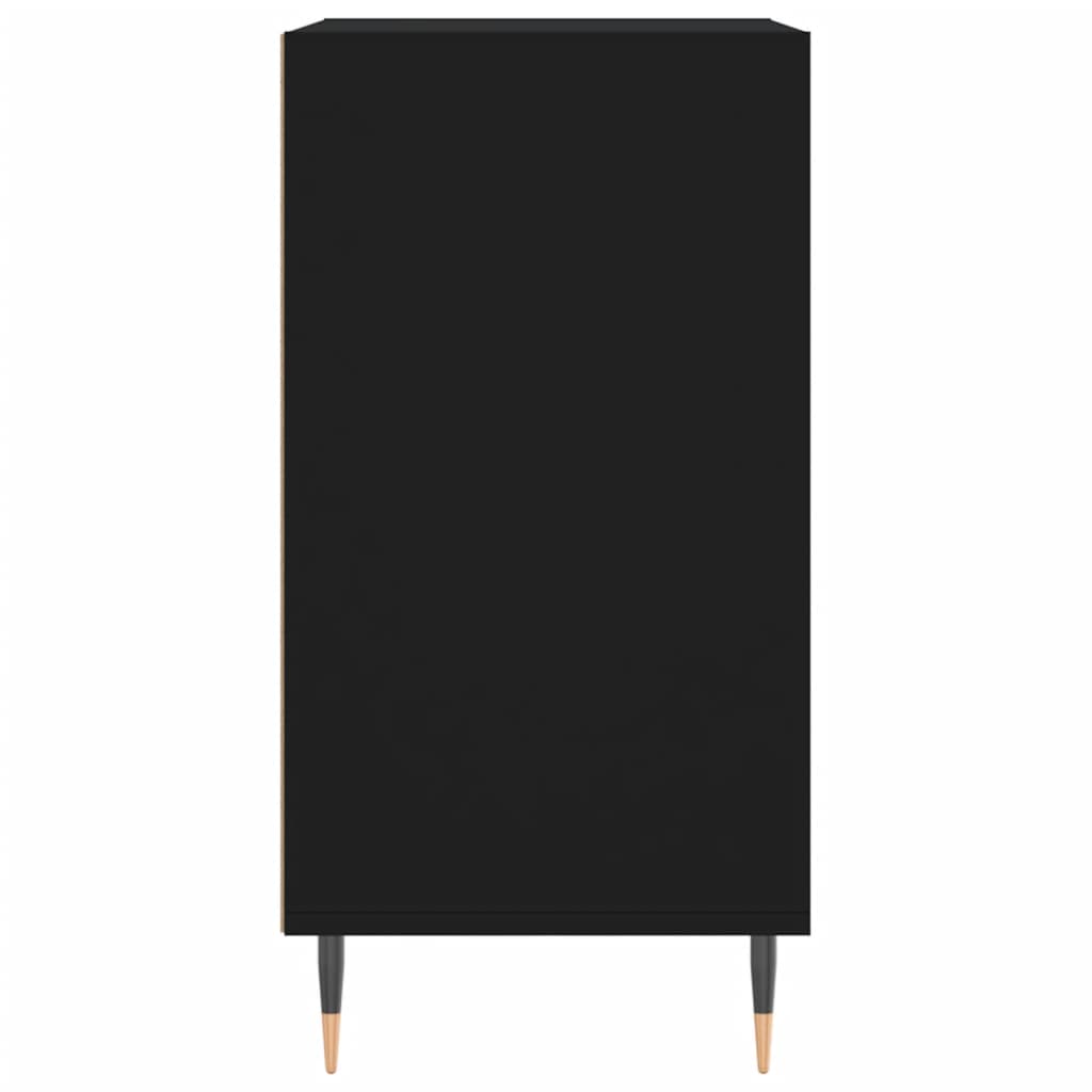 skænk 57x35x70 cm konstrueret træ sort