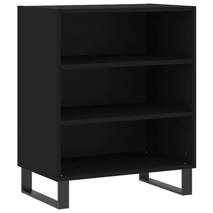 skænk 57x35x70 cm konstrueret træ sort