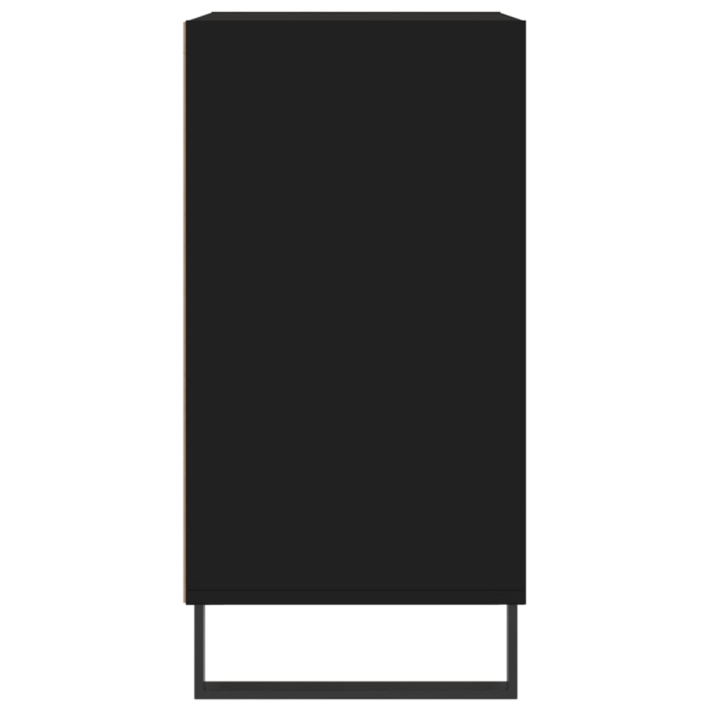 skænk 57x35x70 cm konstrueret træ sort