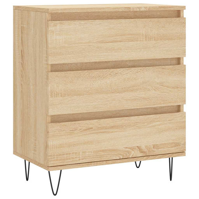 skænk 60x35x70 cm konstrueret træ sonoma-eg