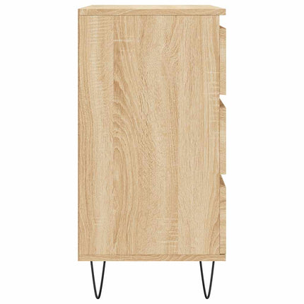 skænk 60x35x70 cm konstrueret træ sonoma-eg