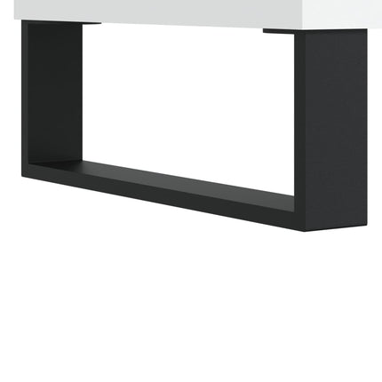 skænk 60x35x70 cm konstrueret træ hvid