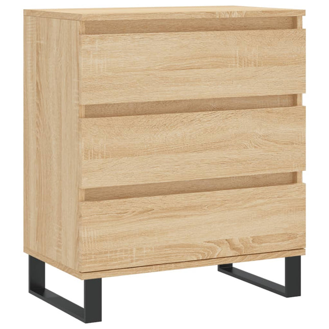 skænk 60x35x70 cm konstrueret træ sonoma-eg