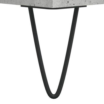 skænk 101,5x35x70 cm konstrueret træ betongrå