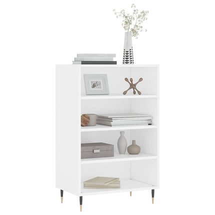 skab 57x35x90 cm konstrueret træ hvid