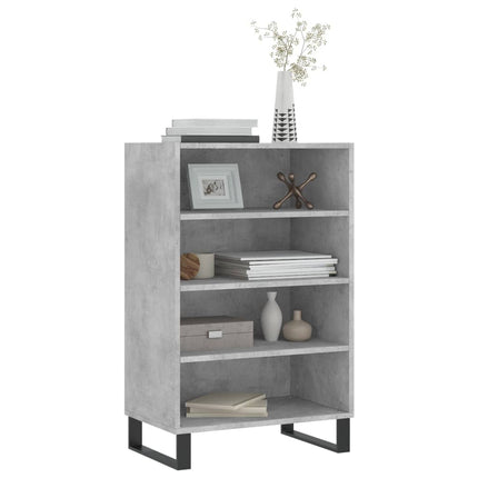 skab 57x35x90 cm konstrueret træ betongrå