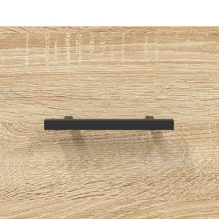 sengebord 40x35x47,5 cm konstrueret træ sonoma-eg