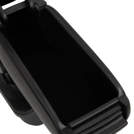 armlæn til bil til Fiat 500L (2012) sort 14x35x(37-53) cm ABS