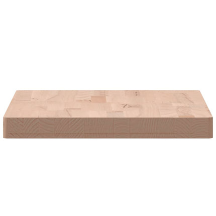 bordplade 60x40x4 cm rektangulær massivt bøgetræ