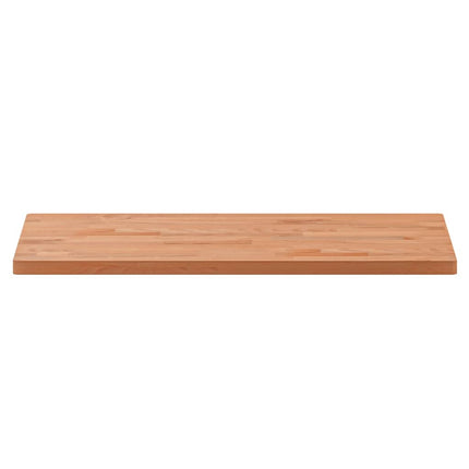bordplade 80x40x2,5 cm rektangulær massivt bøgetræ