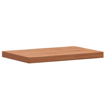 bordplade 60x40x4 cm rektangulær massivt bøgetræ