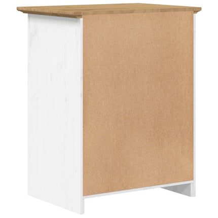 sengebord BODO 53x38,5x67 cm massivt fyrretræ brun