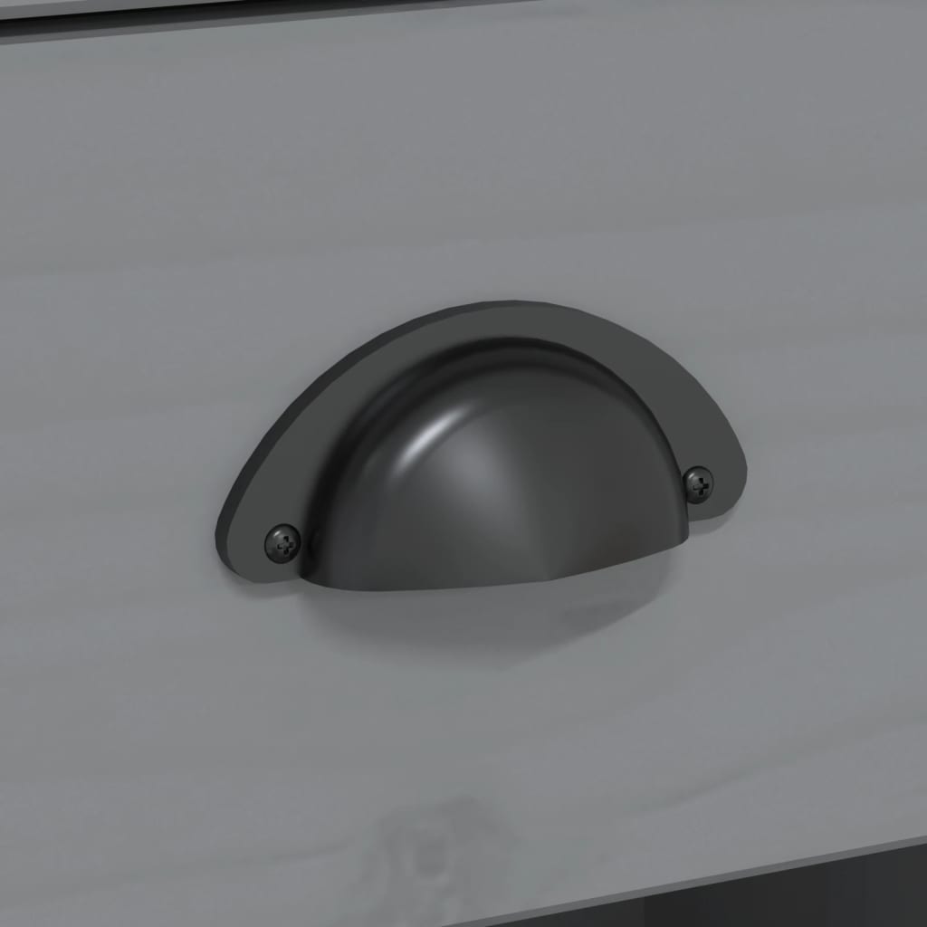 skænk BODO 115,5x44x80 cm massivt fyrretræ grå