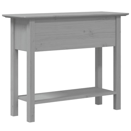 konsolbord BODO 91x35x74 cm massivt fyrretræ grå