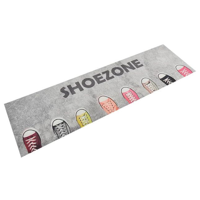 køkkentæppe 45x150 cm Shoezone-design vaskbart velour