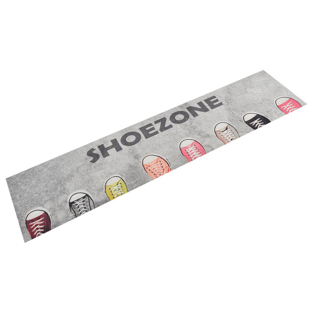 køkkentæppe 60x300 cm Shoezone-design vaskbart fløjl