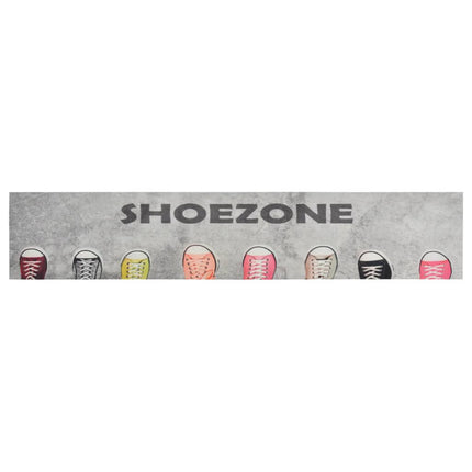 køkkentæppe 60x300 cm Shoezone-design vaskbart fløjl